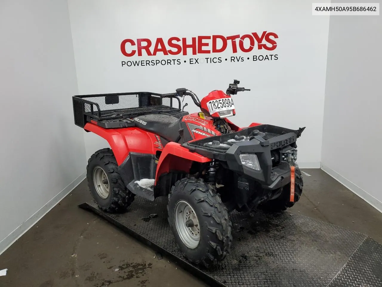 2005 Polaris Sportsman 500 VIN: 4XAMH50A95B686462 Lot: 78258984