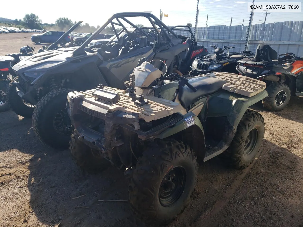 4XAMH50AX7A217860 2007 Polaris Sportsman 500 Efi