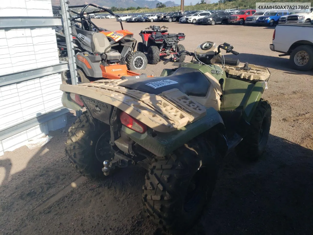 4XAMH50AX7A217860 2007 Polaris Sportsman 500 Efi