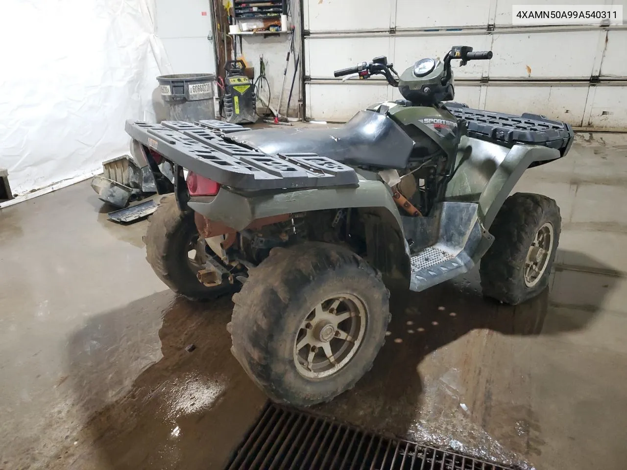 2009 Polaris Sportsman 500 Efi VIN: 4XAMN50A99A540311 Lot: 52918384