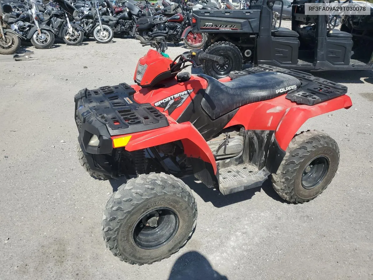 2009 Polaris Sportsman 90 VIN: RF3FA09A29T030078 Lot: 71480804