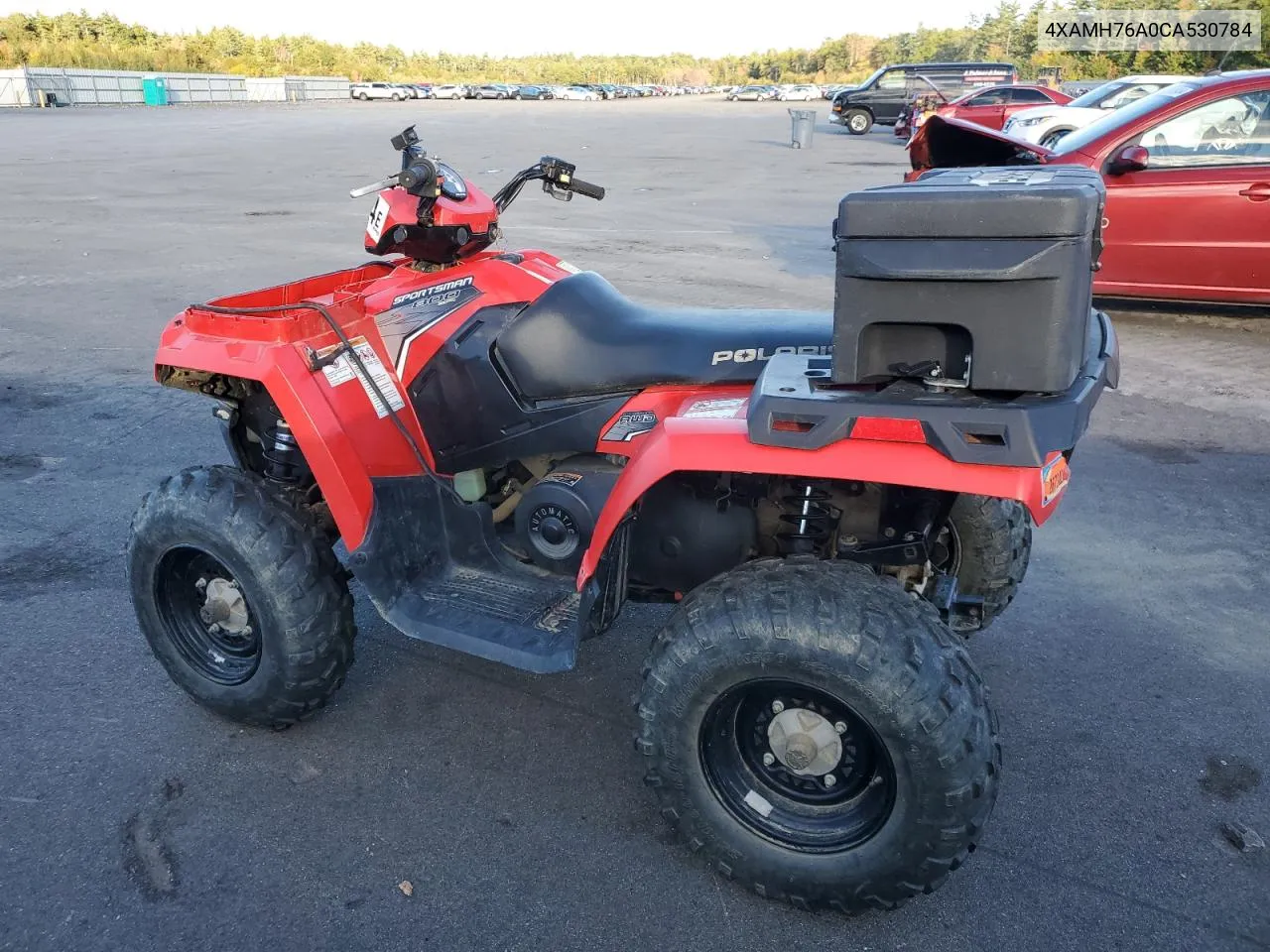 2012 Polaris Sportsman 800 Efi VIN: 4XAMH76A0CA530784 Lot: 74658024