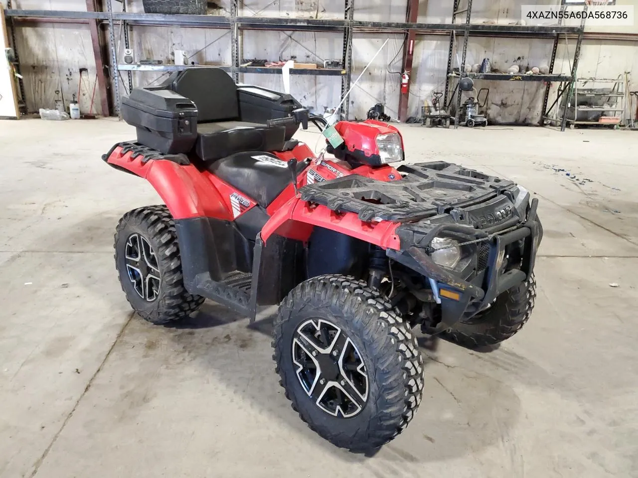 2013 Polaris Sportsman 550 VIN: 4XAZN55A6DA568736 Lot: 77591454