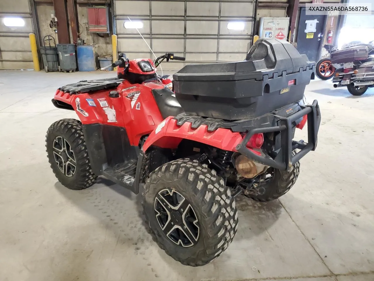 2013 Polaris Sportsman 550 VIN: 4XAZN55A6DA568736 Lot: 77591454