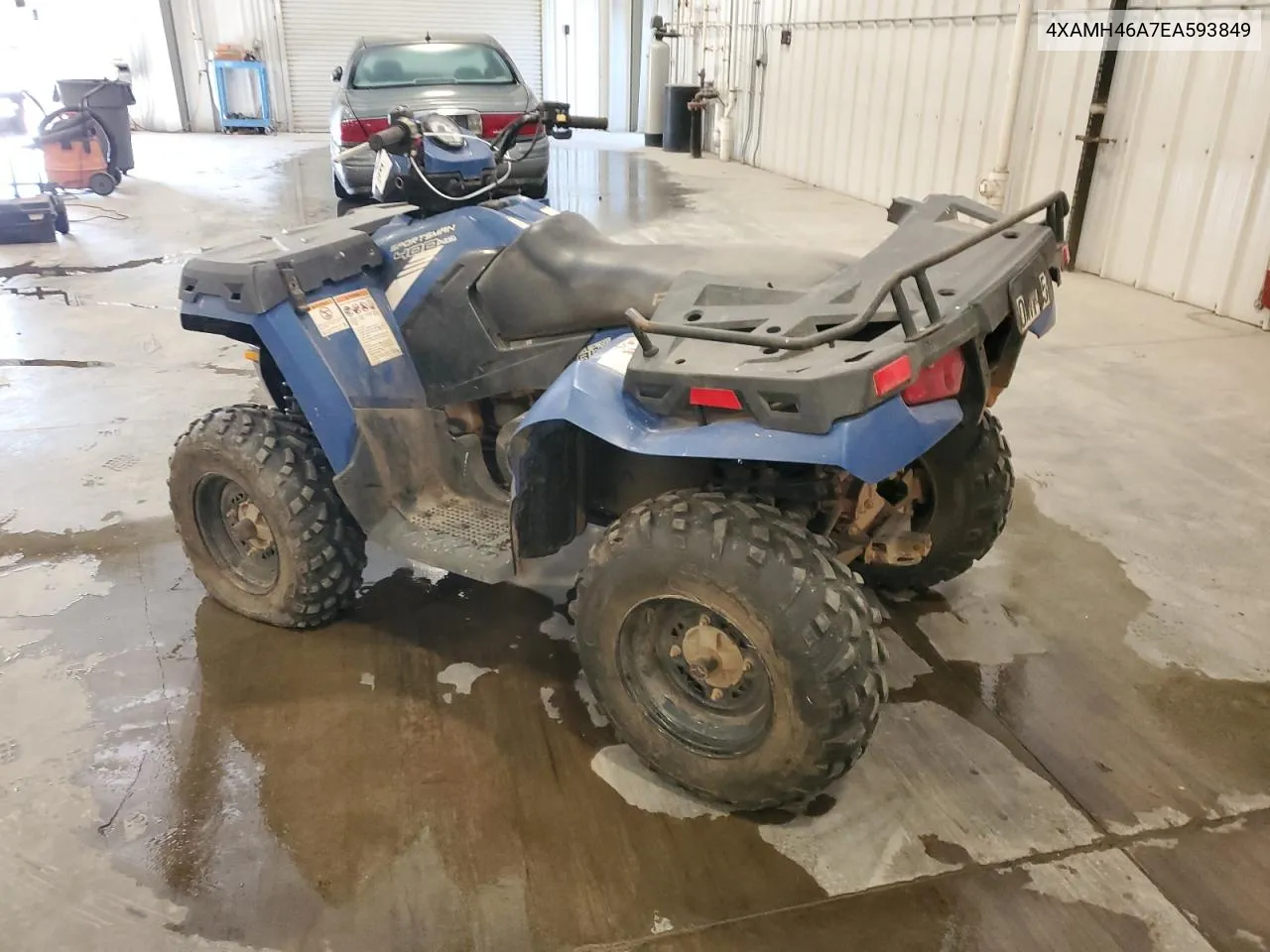 2014 Polaris Sportsman 400 H.o. VIN: 4XAMH46A7EA593849 Lot: 74193984