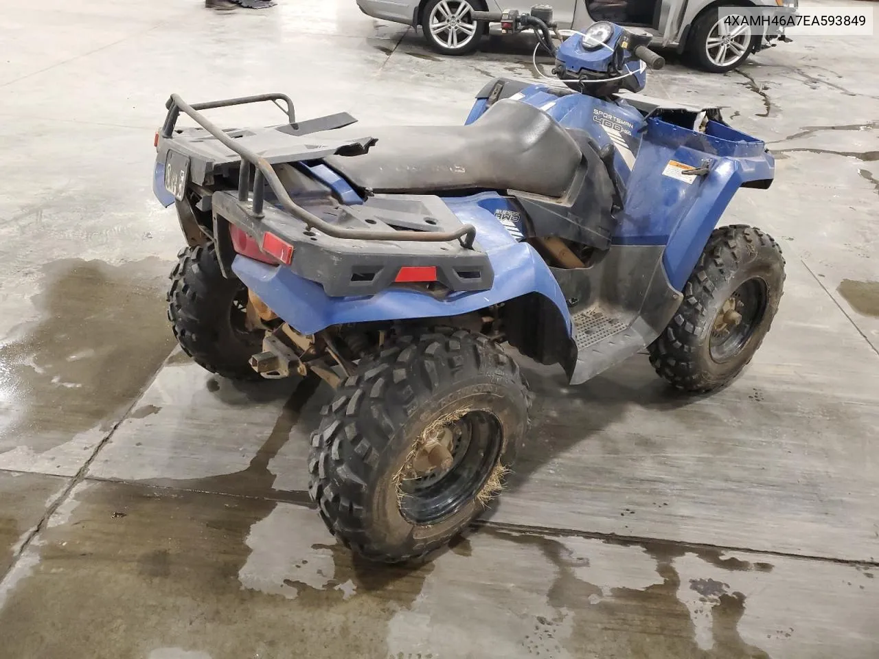 2014 Polaris Sportsman 400 H.o. VIN: 4XAMH46A7EA593849 Lot: 74193984