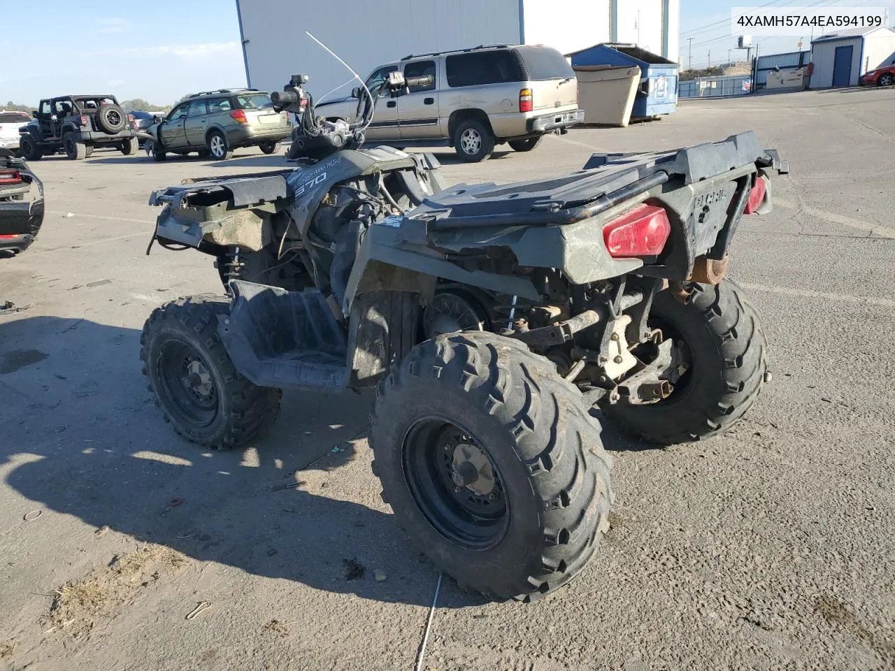 2014 Polaris Sportsman 570 VIN: 4XAMH57A4EA594199 Lot: 74892134