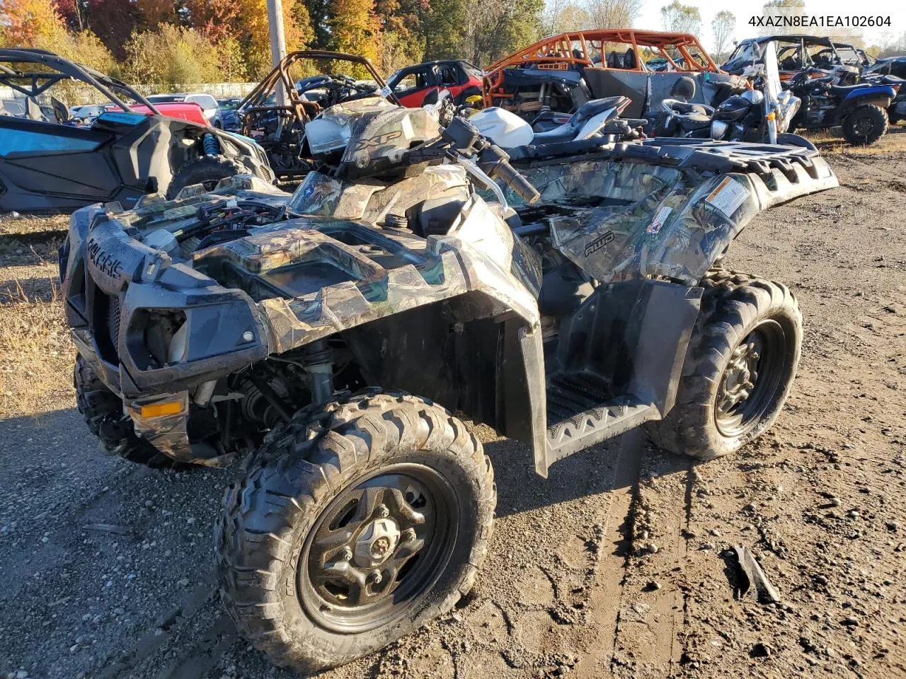 2014 Polaris Sportsman 850 Xp-Eps VIN: 4XAZN8EA1EA102604 Lot: 75912604