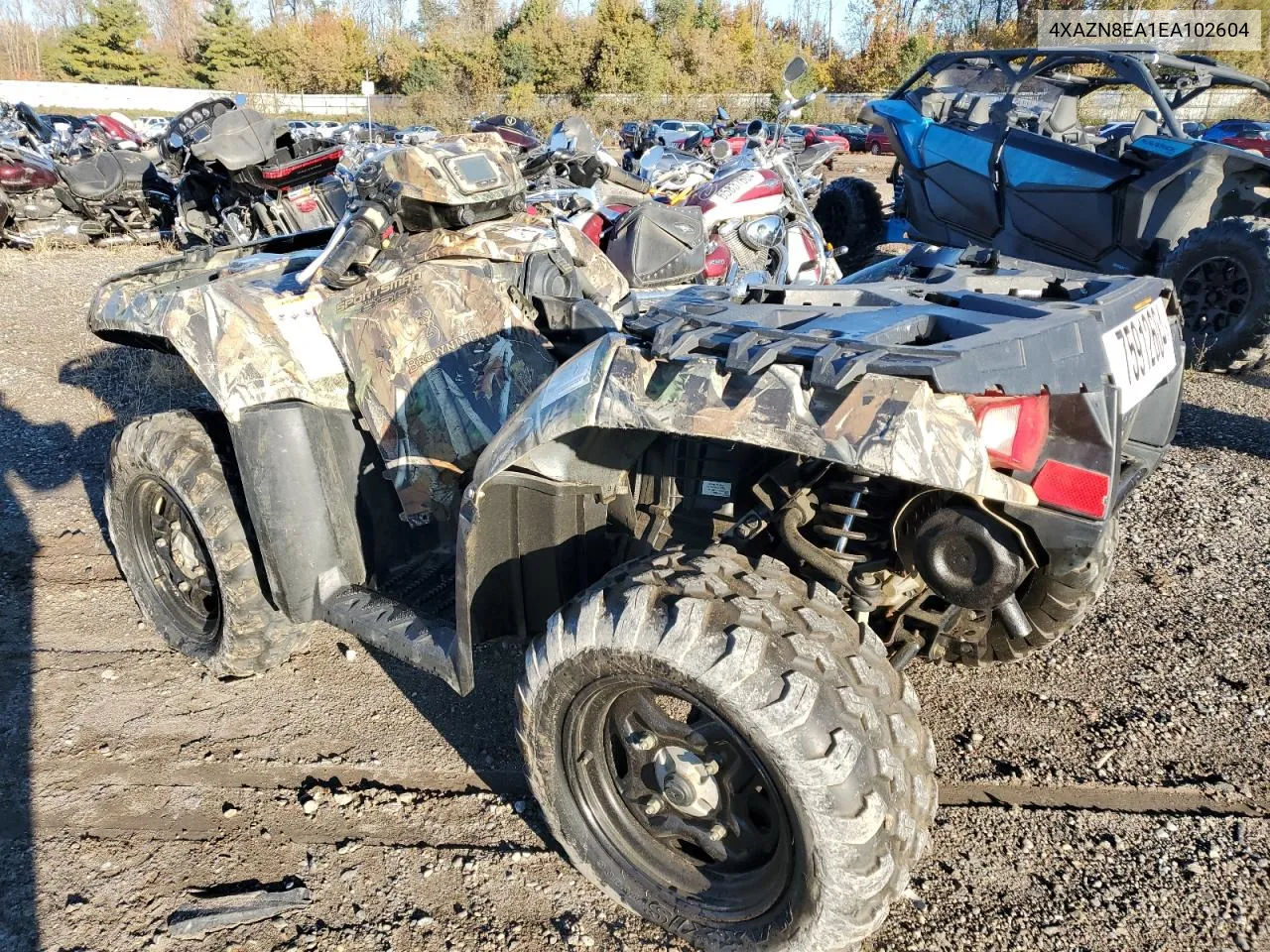 2014 Polaris Sportsman 850 Xp-Eps VIN: 4XAZN8EA1EA102604 Lot: 75912604