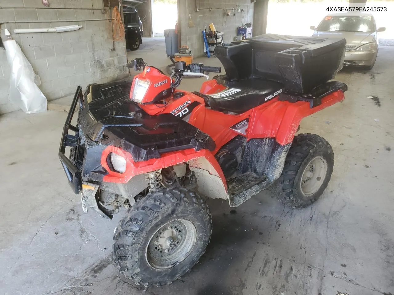 2015 Polaris Sportsman 570 VIN: 4XASEA579FA245573 Lot: 72355734