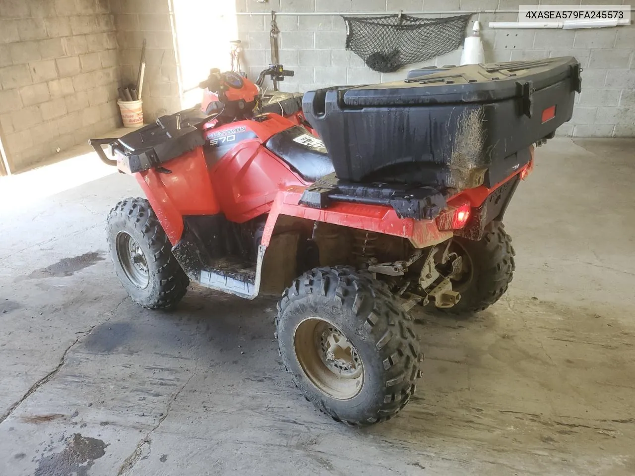 2015 Polaris Sportsman 570 VIN: 4XASEA579FA245573 Lot: 72355734