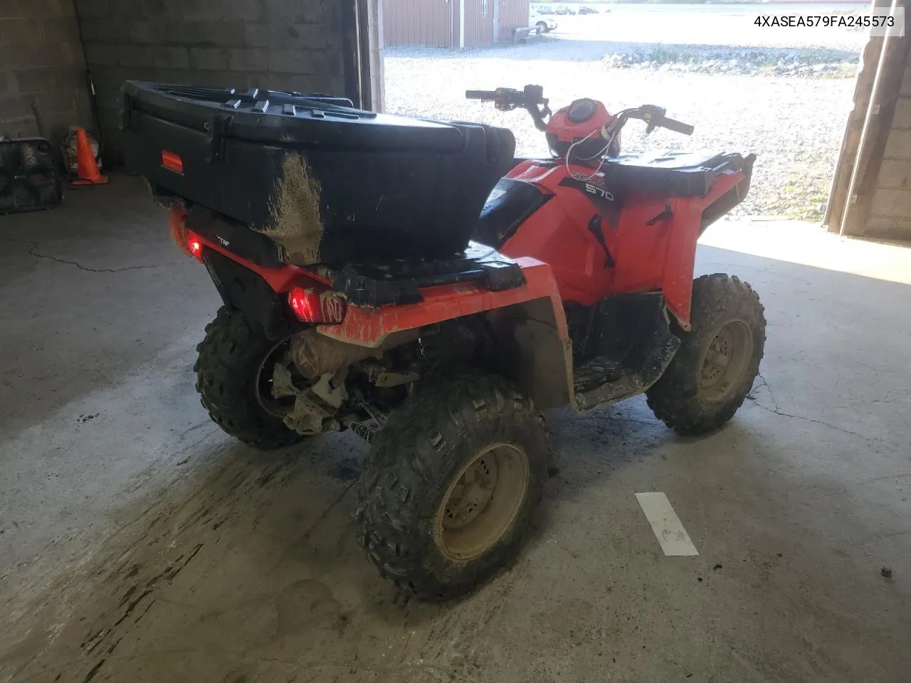 2015 Polaris Sportsman 570 VIN: 4XASEA579FA245573 Lot: 72355734