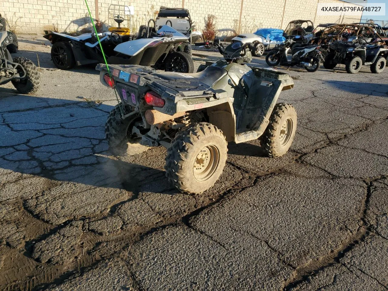 2015 Polaris Sportsman 570 VIN: 4XASEA579FA648727 Lot: 76456554