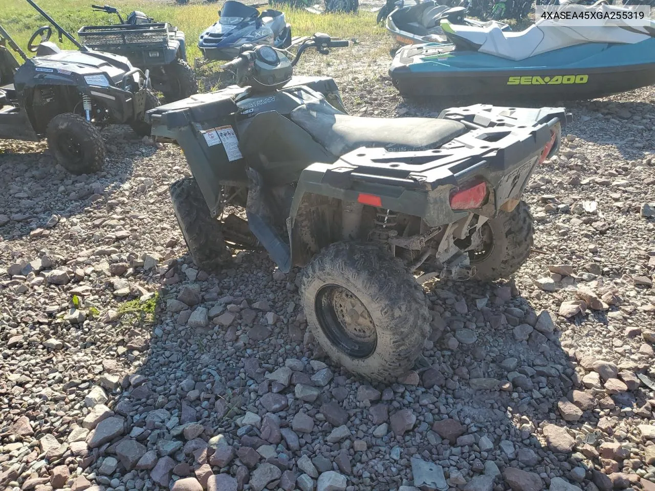 2016 Polaris Sportsman 450 H.o. VIN: 4XASEA45XGA255319 Lot: 71634234