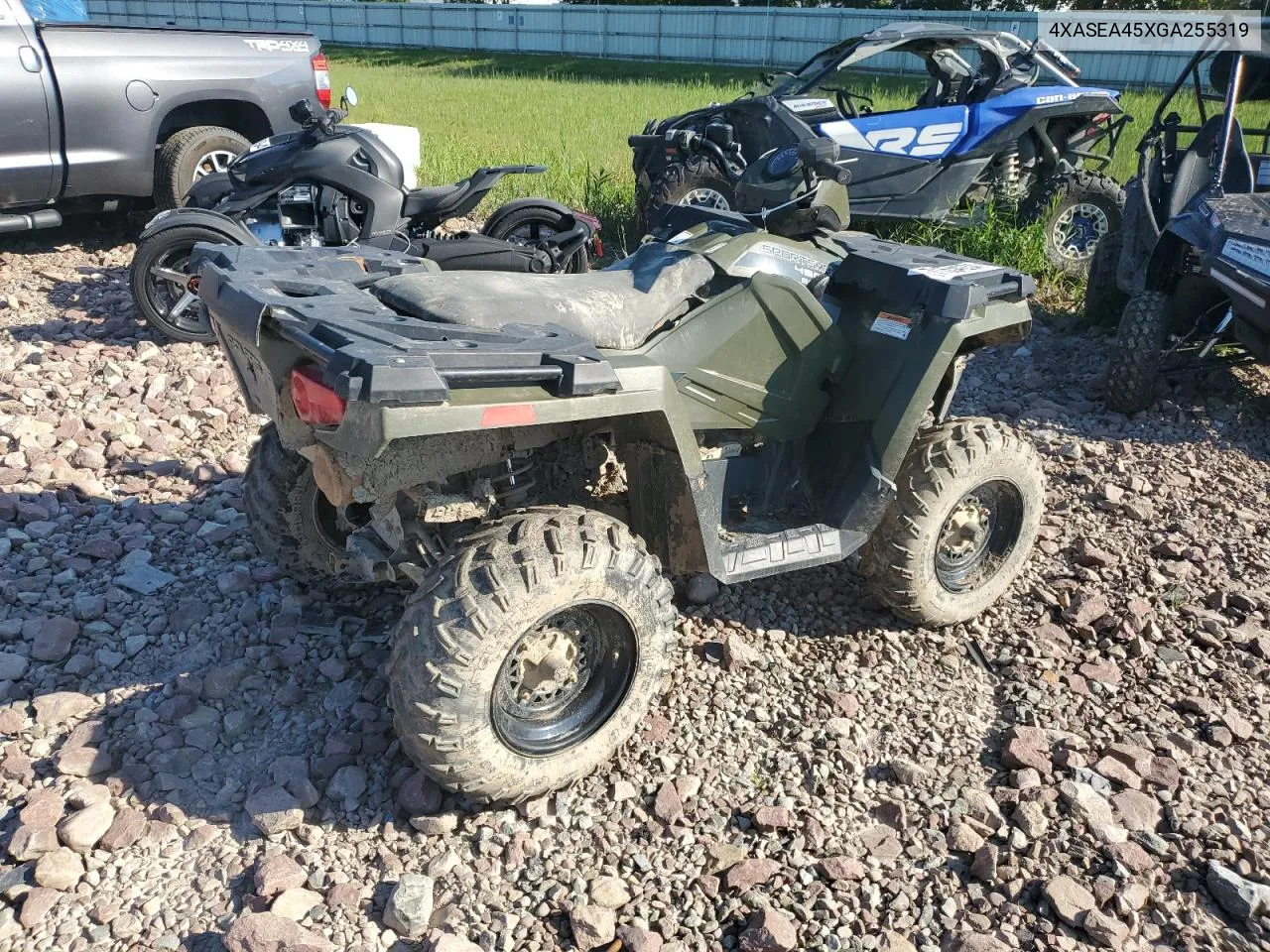 2016 Polaris Sportsman 450 H.o. VIN: 4XASEA45XGA255319 Lot: 71634234