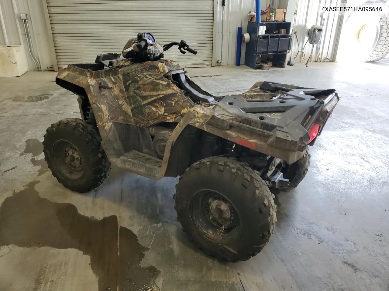 2017 Polaris Sportsman 570 Eps VIN: 4XASEE571HA095646 Lot: 75163134