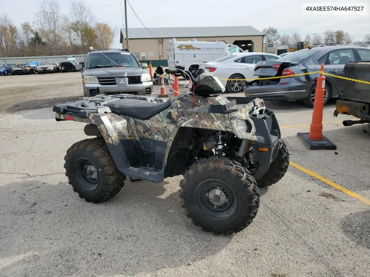 2017 Polaris Sportsman 570 Eps VIN: 4XASEE574HA647527 Lot: 79577044