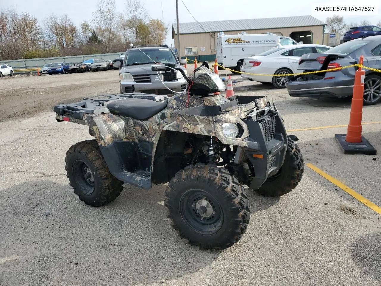 2017 Polaris Sportsman 570 Eps VIN: 4XASEE574HA647527 Lot: 79577044