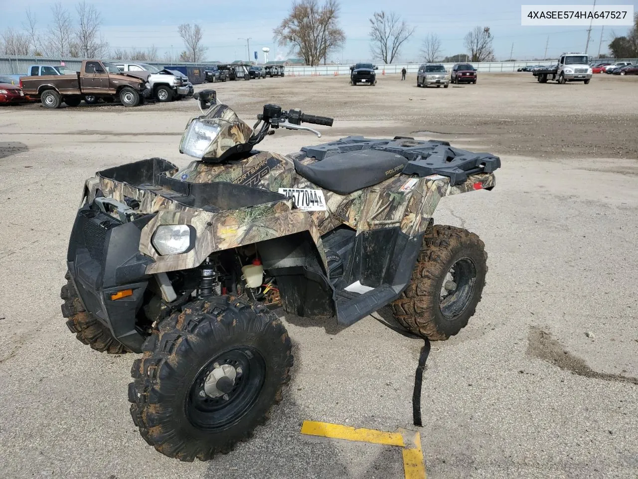 2017 Polaris Sportsman 570 Eps VIN: 4XASEE574HA647527 Lot: 79577044