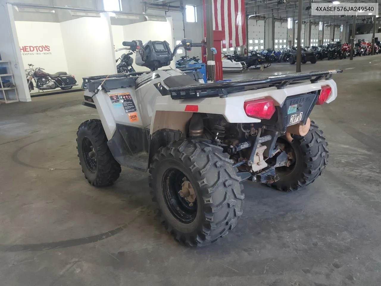 2018 Polaris Sportsman 570 Eps Utility Edition VIN: 4XASEF576JA249540 Lot: 71200064