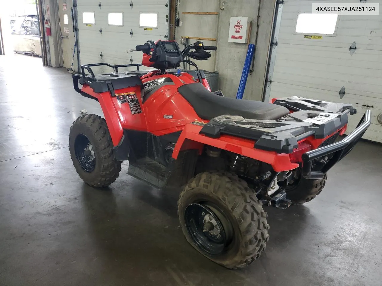 2018 Polaris Sportsman 570 Eps VIN: 4XASEE57XJA251124 Lot: 73933694