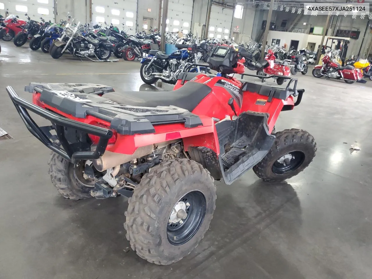 2018 Polaris Sportsman 570 Eps VIN: 4XASEE57XJA251124 Lot: 73933694