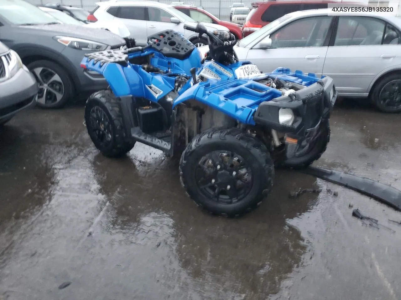 2018 Polaris Sportsman Touring 850 Sp VIN: 4XASYE856JB135320 Lot: 76048474