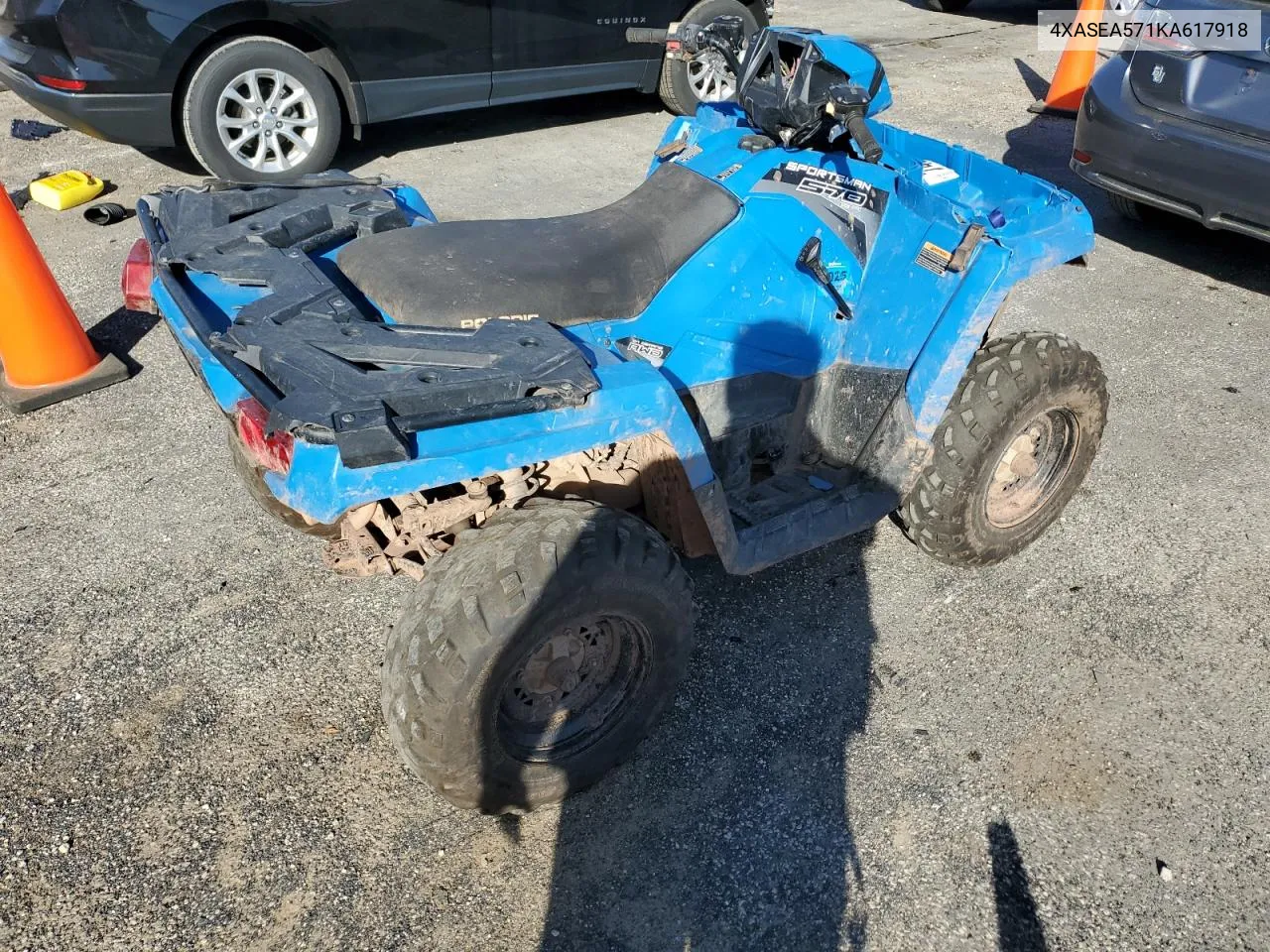 2019 Polaris Sportsman 570 VIN: 4XASEA571KA617918 Lot: 74245774