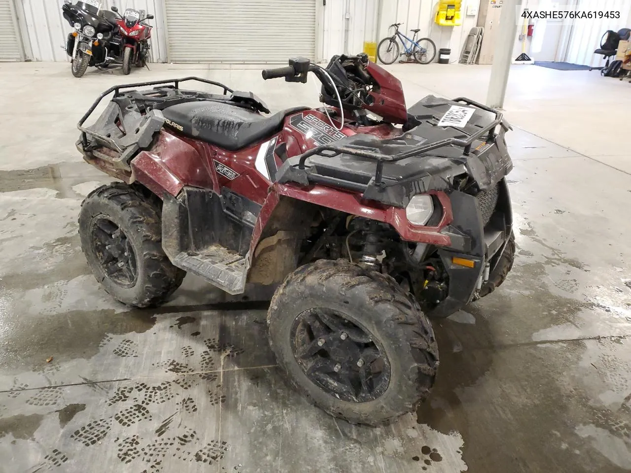 2019 Polaris Sportsman 570 Sp VIN: 4XASHE576KA619453 Lot: 78628254