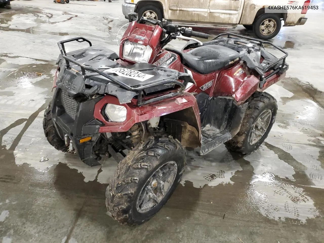 2019 Polaris Sportsman 570 Sp VIN: 4XASHE576KA619453 Lot: 78628254