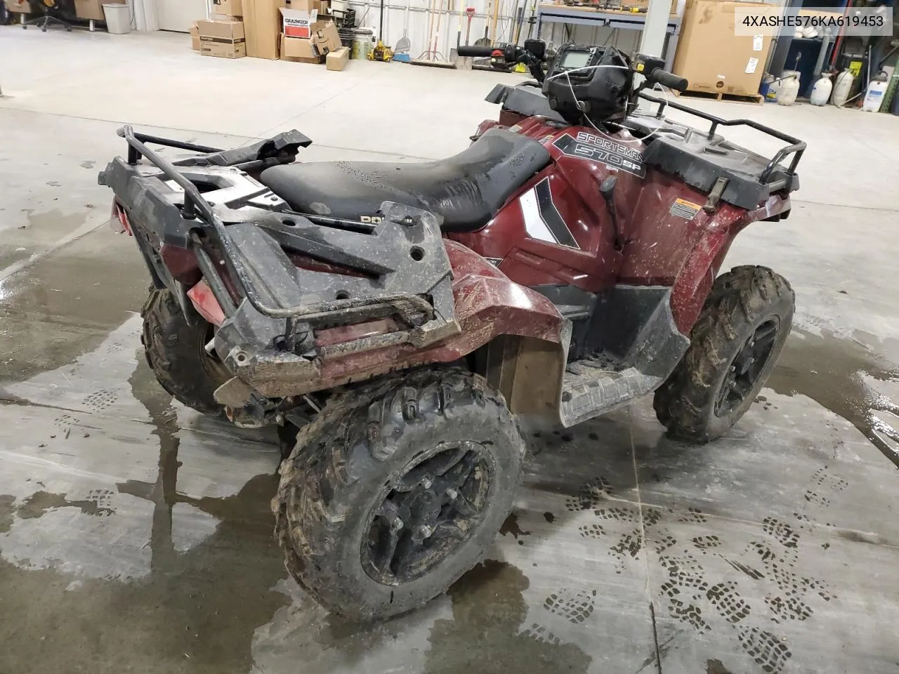 2019 Polaris Sportsman 570 Sp VIN: 4XASHE576KA619453 Lot: 78628254