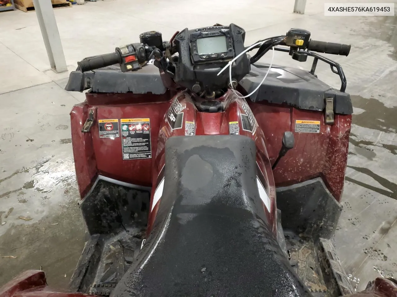 2019 Polaris Sportsman 570 Sp VIN: 4XASHE576KA619453 Lot: 78628254