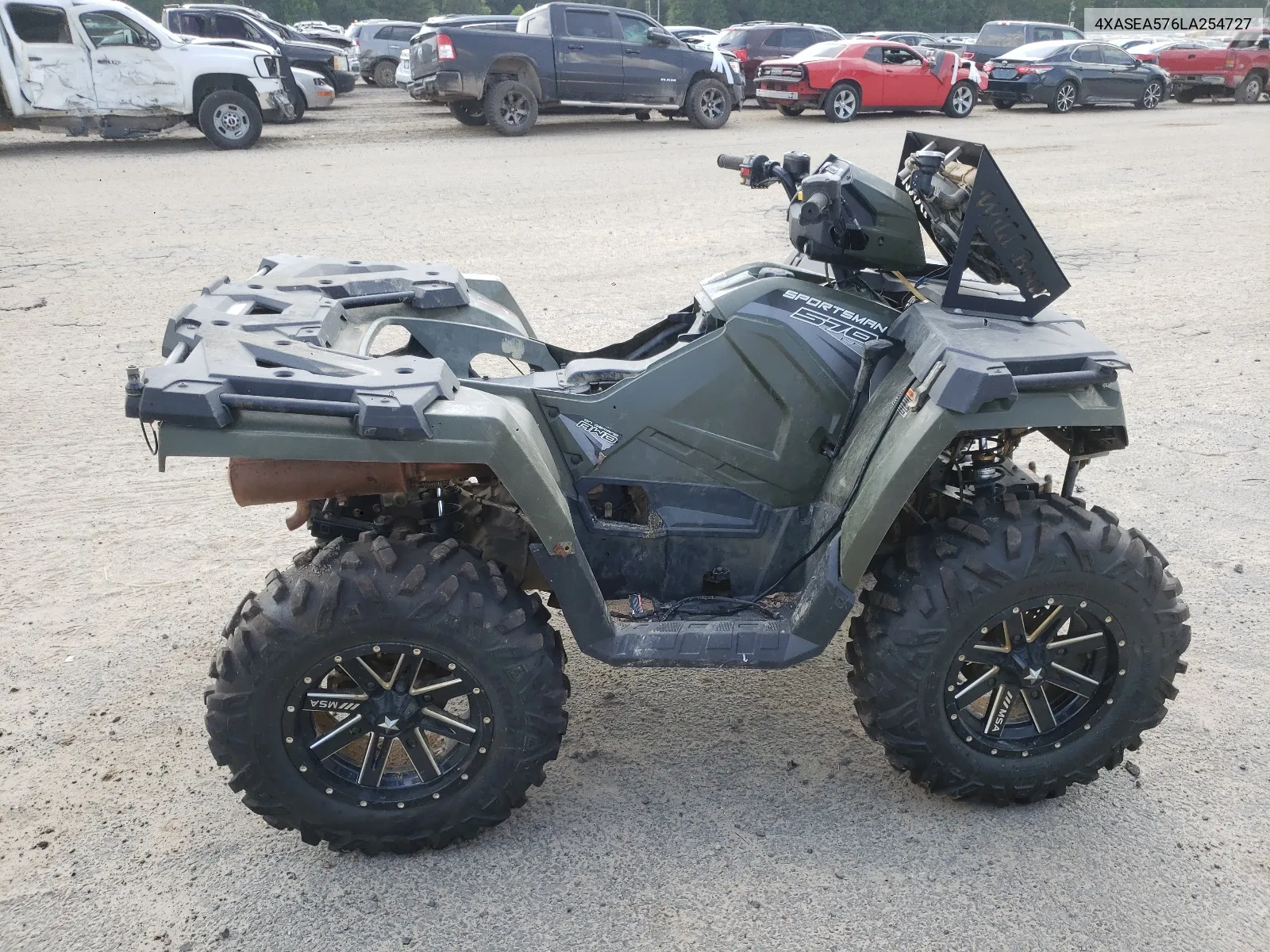 2020 Polaris Sportsman 570 VIN: 4XASEA576LA254727 Lot: 48328281