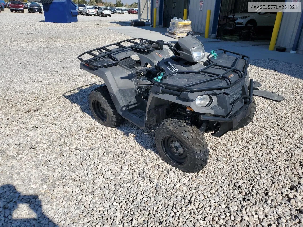 2020 Polaris Sportsman 570 Eps Utility Package VIN: 4XASEJ577LA251321 Lot: 74029084