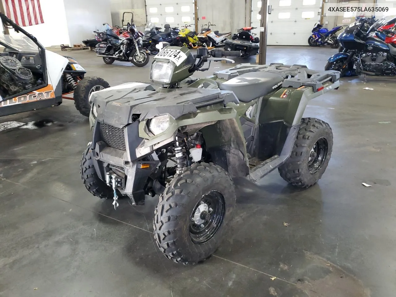 2020 Polaris Sportsman 570 Eps VIN: 4XASEE575LA635069 Lot: 76086124