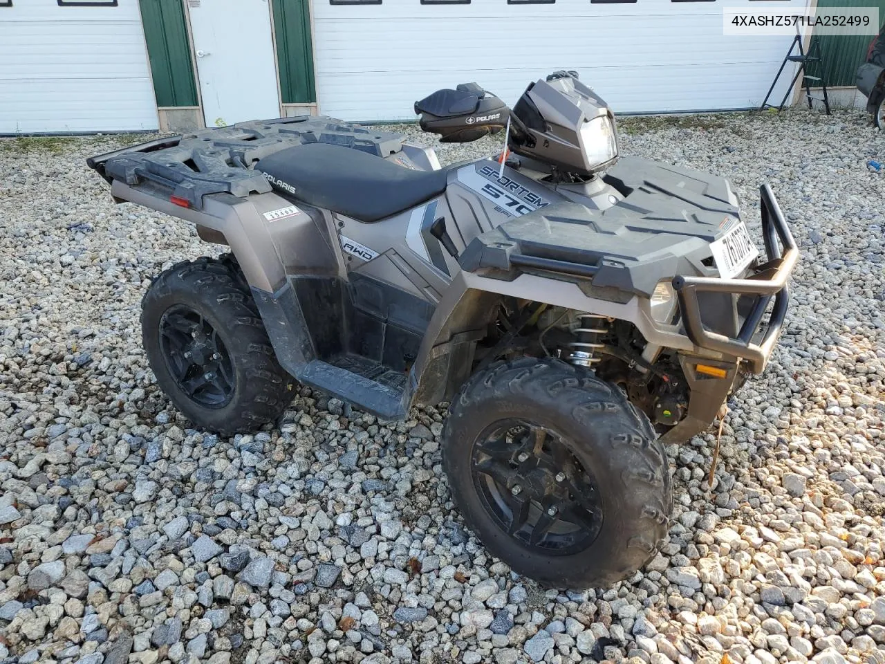 2020 Polaris Sportsman 570 Ultimate Trail Le VIN: 4XASHZ571LA252499 Lot: 76107764