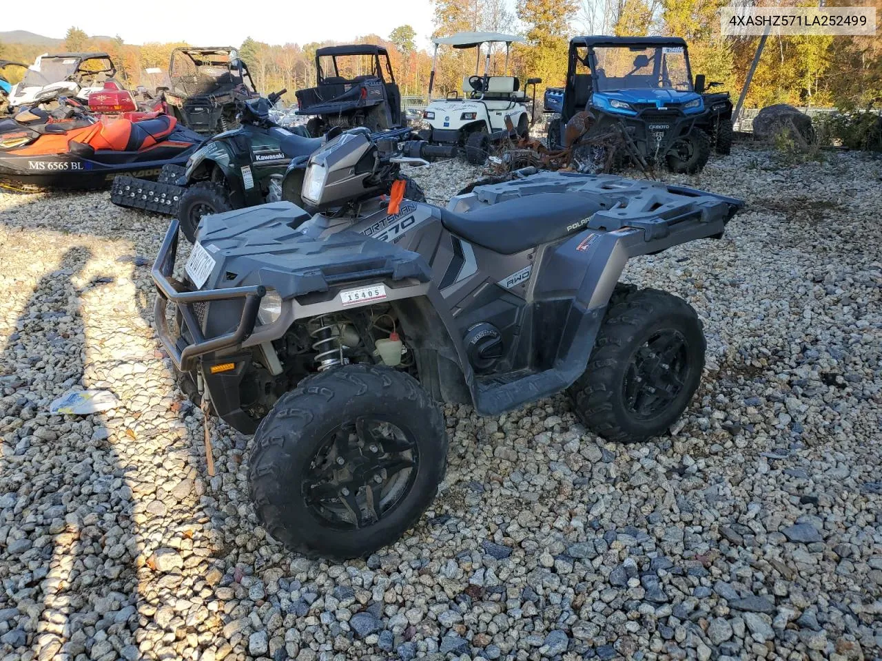 2020 Polaris Sportsman 570 Ultimate Trail Le VIN: 4XASHZ571LA252499 Lot: 76107764