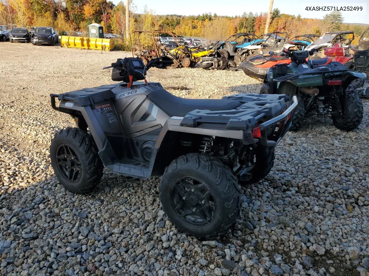 2020 Polaris Sportsman 570 Ultimate Trail Le VIN: 4XASHZ571LA252499 Lot: 76107764