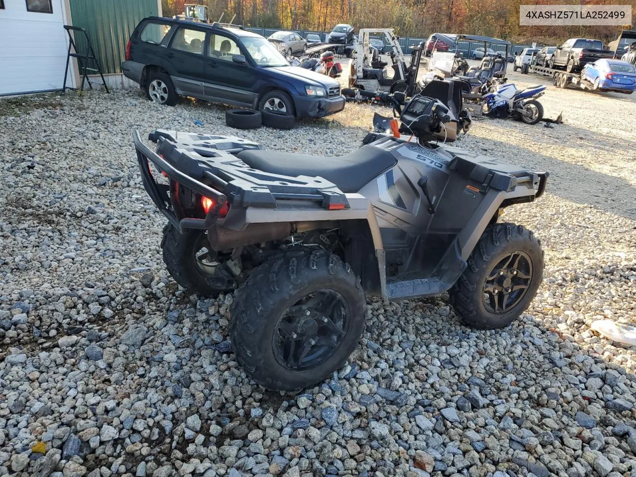 2020 Polaris Sportsman 570 Ultimate Trail Le VIN: 4XASHZ571LA252499 Lot: 76107764