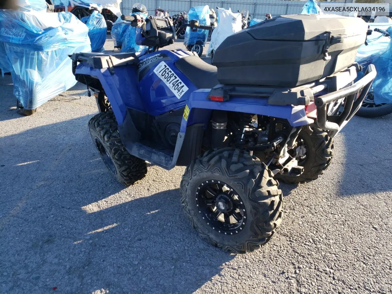 2020 Polaris Sportsman 450 H.o. VIN: 4XASEA5CXLA634196 Lot: 76587464