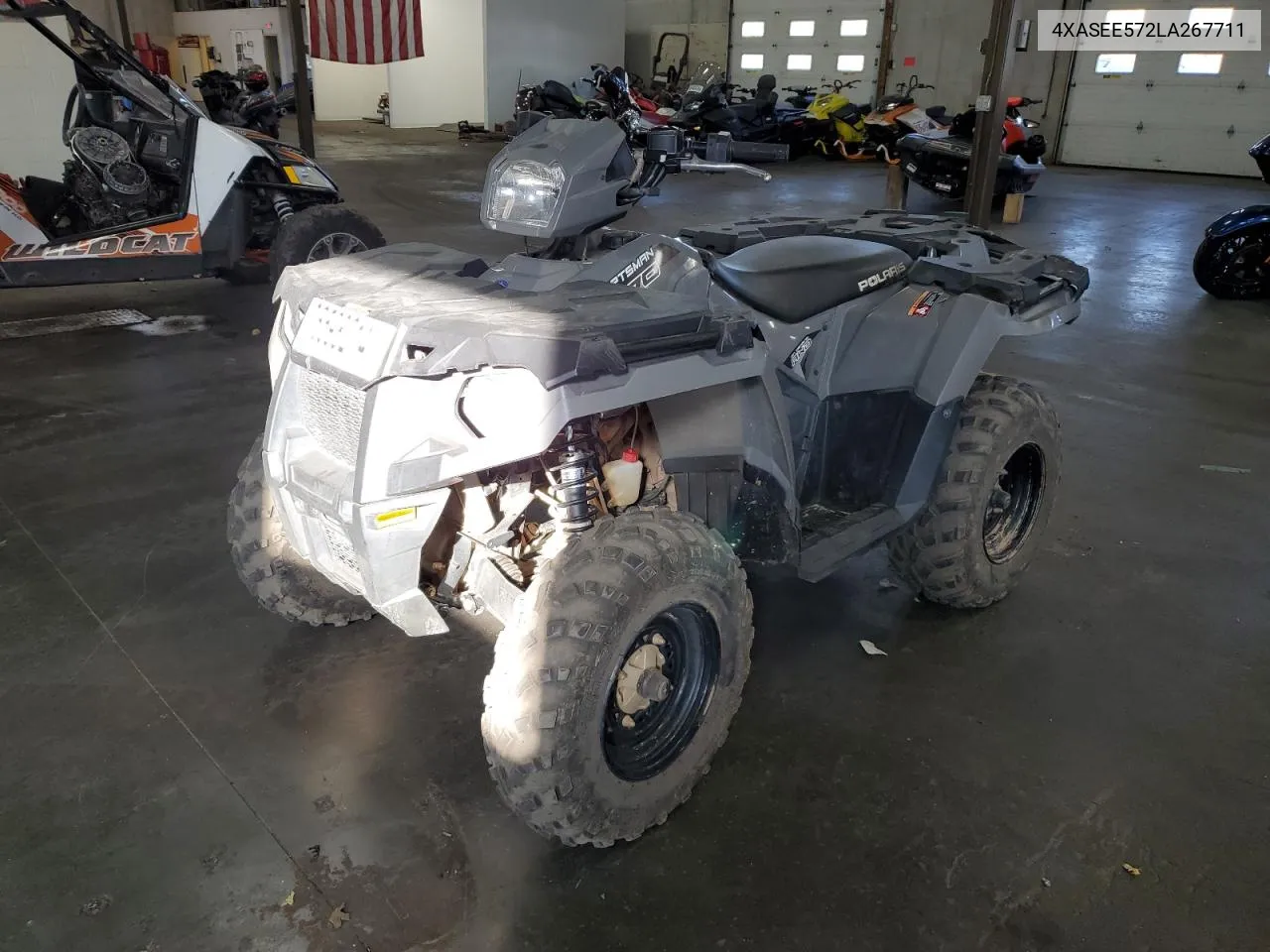 2020 Polaris Sportsman 570 Eps VIN: 4XASEE572LA267711 Lot: 76598214