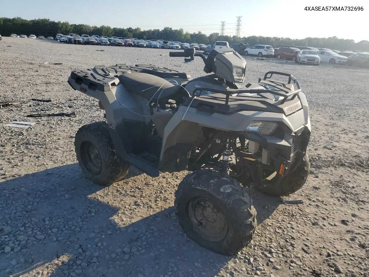 2021 Polaris Sportsman 570 VIN: 4XASEA57XMA732696 Lot: 71627524