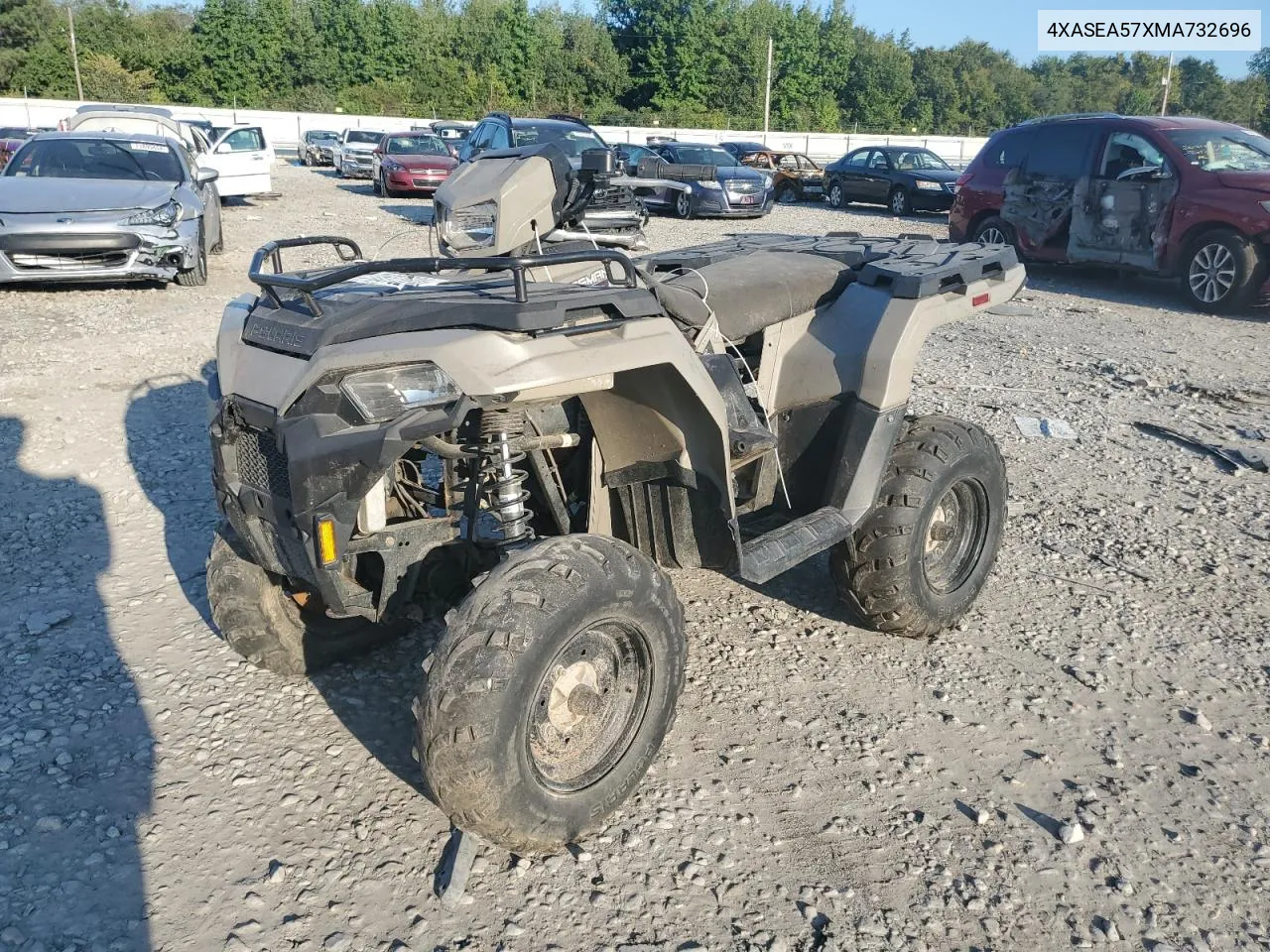 2021 Polaris Sportsman 570 VIN: 4XASEA57XMA732696 Lot: 71627524