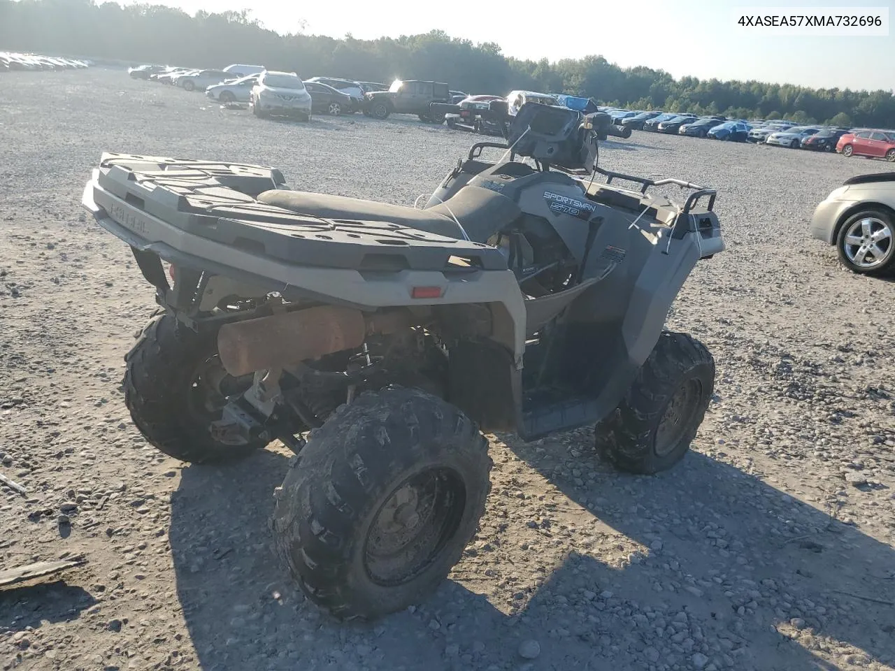 2021 Polaris Sportsman 570 VIN: 4XASEA57XMA732696 Lot: 71627524