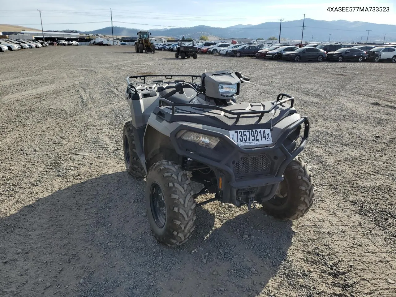 2021 Polaris Sportsman 570 Eps VIN: 4XASEE577MA733523 Lot: 73579214