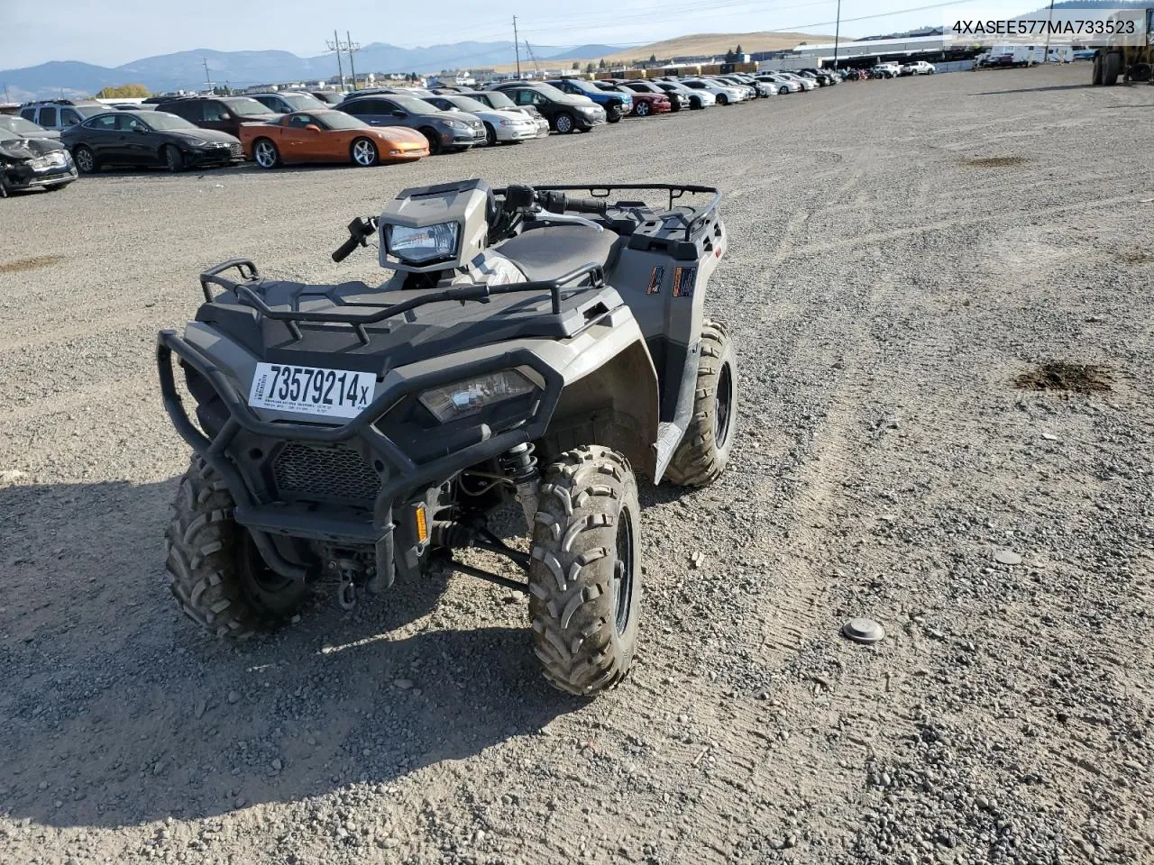 2021 Polaris Sportsman 570 Eps VIN: 4XASEE577MA733523 Lot: 73579214