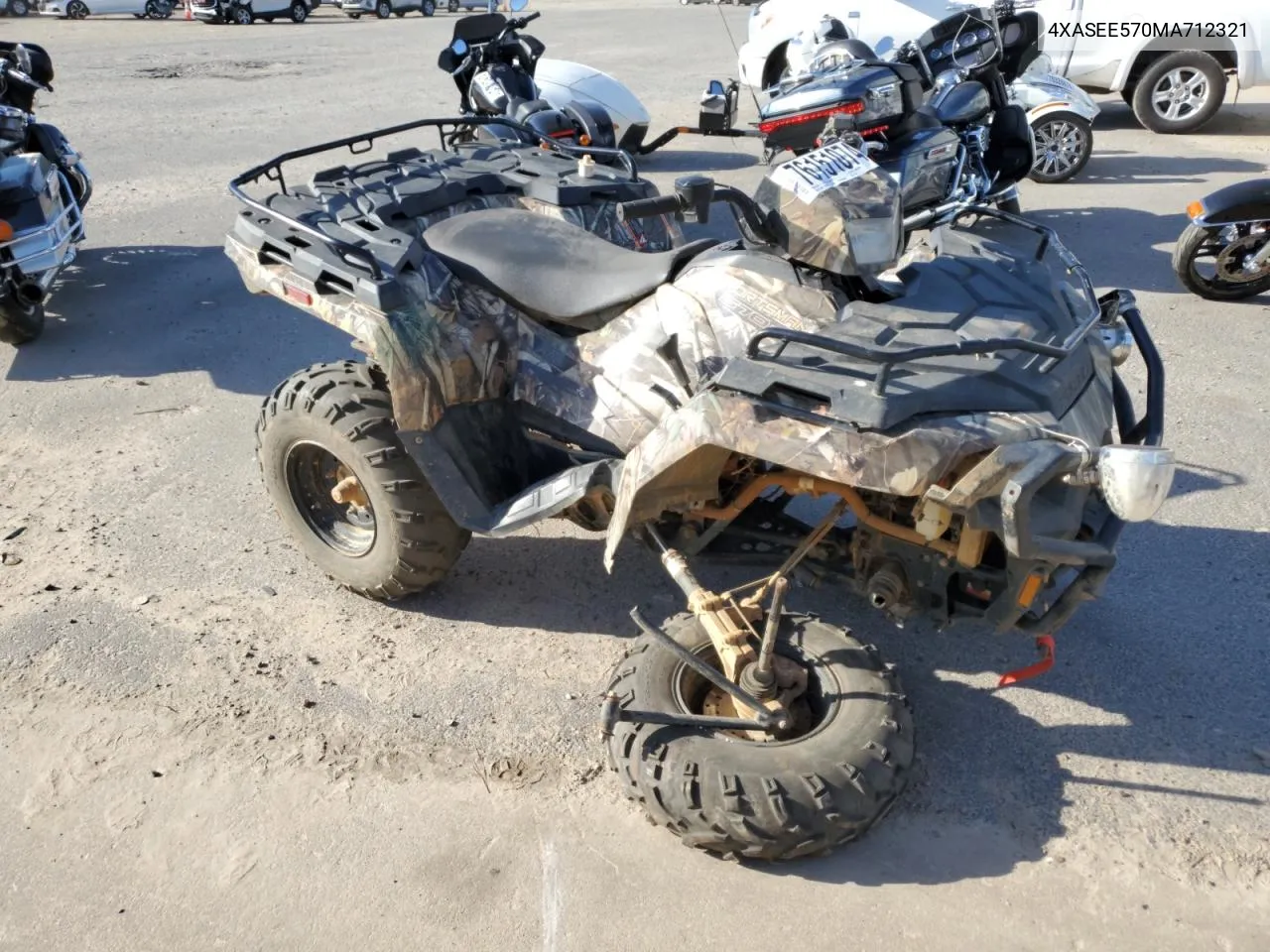 2021 Polaris Sportsman 570 Eps VIN: 4XASEE570MA712321 Lot: 76151074