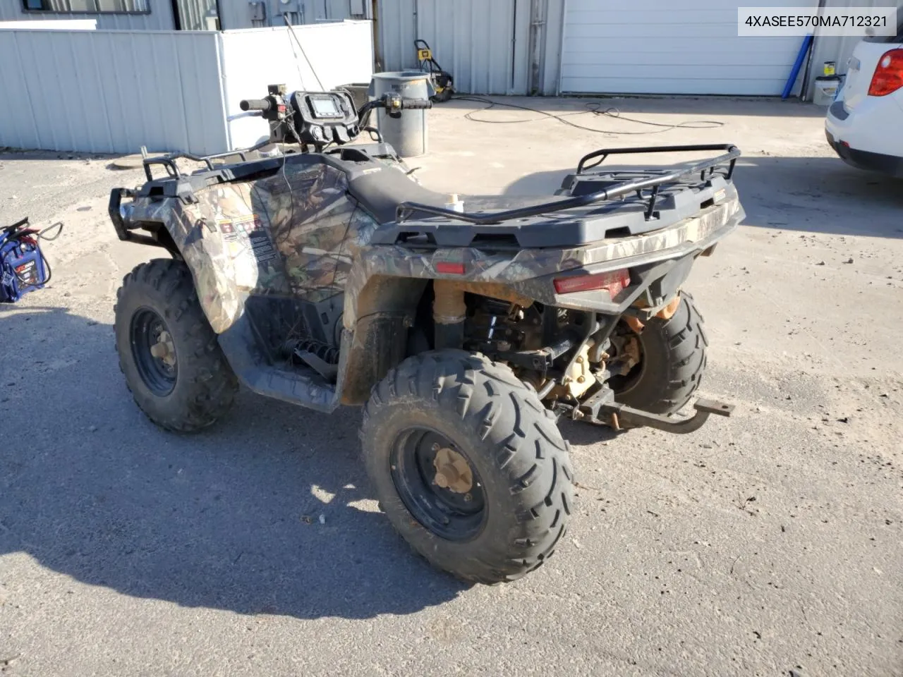 2021 Polaris Sportsman 570 Eps VIN: 4XASEE570MA712321 Lot: 76151074