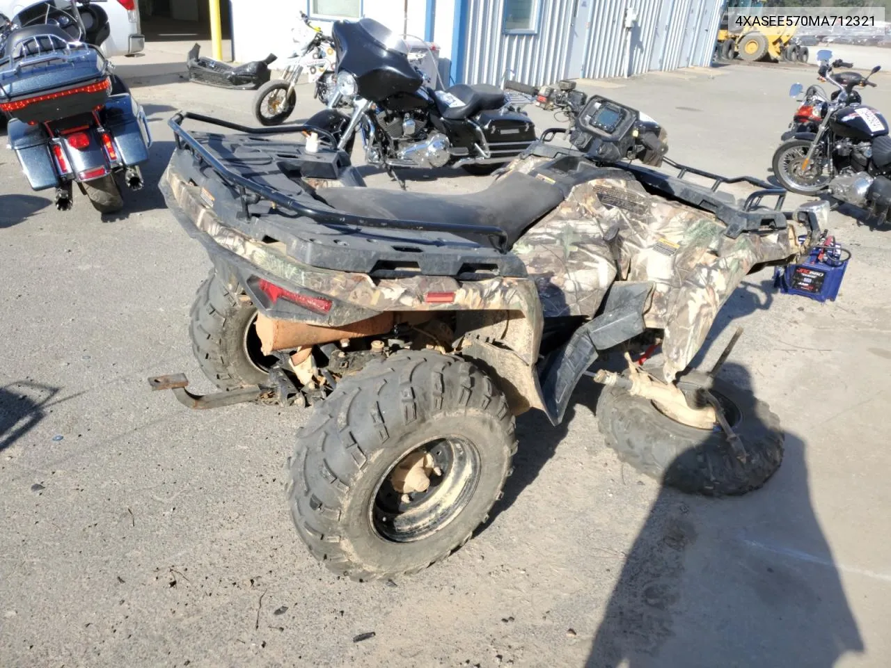 2021 Polaris Sportsman 570 Eps VIN: 4XASEE570MA712321 Lot: 76151074