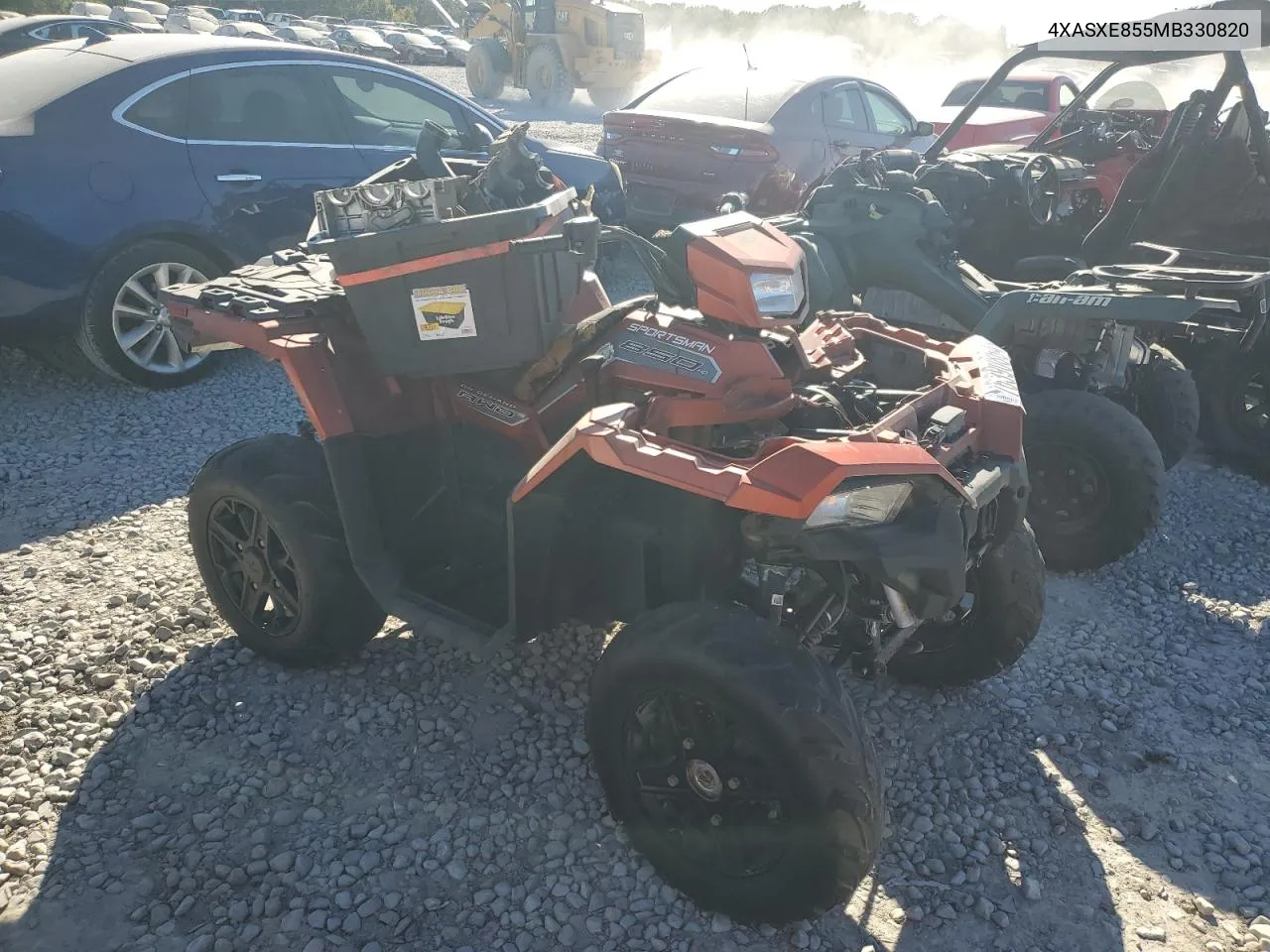 2021 Polaris Sportsman 850 Premium VIN: 4XASXE855MB330820 Lot: 76390864